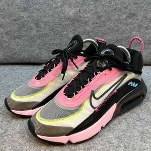 Nike Air Max 2090 Women's Shoes Black Pink Neon Casual Athletic Sneakers Size 10